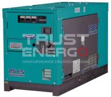 Дизельный генератор Denyo DCA-25ESI с АВР