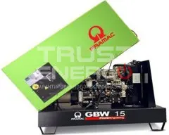 Дизельный генератор Pramac GBW 15 Y 1 фаза В кожухе