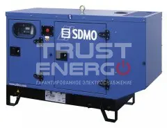 Дизельный генератор SDMO K 16H-IV В кожухе с АВР
